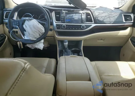 2015 Toyota Highlander Limited from USA, damaged, VIN 5TDDKRFH0FS207636